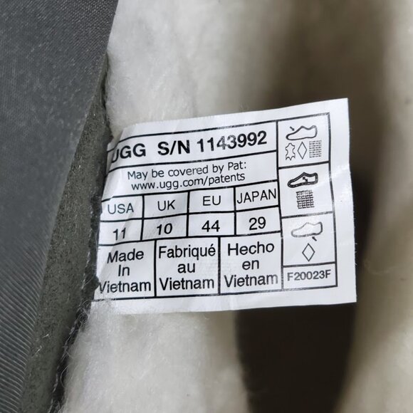 UGG MEN'S classic short weather hybrid boots green Size 11 NEW - Picture 9 of 9